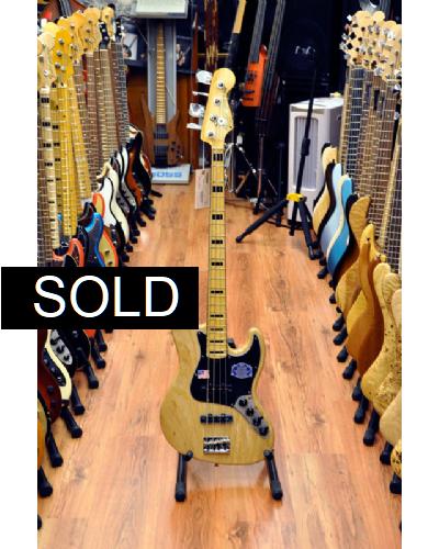 Fender American Deluxe Jazz Bass IV Natural-Maple